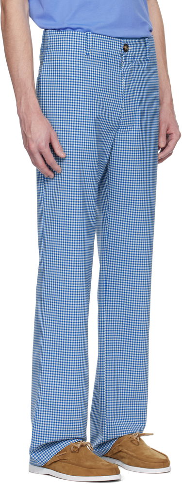 Nohavice Marni Marni Gingham Wool Blend Trousers Rôznofarebný | PUMU0285A0 UTP787, 4