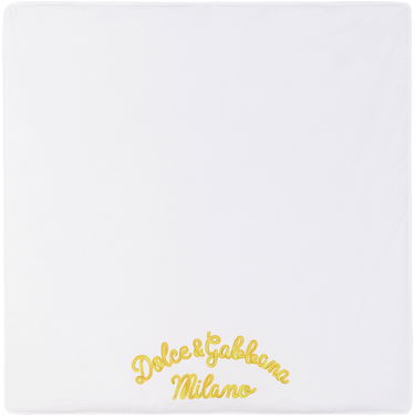 Home decor Dolce & Gabbana Jersey Blanket With Yellow Print Biela | LNJAD7II7DZH03TN, 2