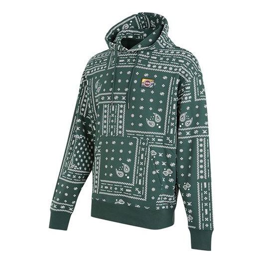 Mikina Vans Cashew Pattern Full Print Pullover Zelené | VN0A5H8DCX9
