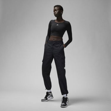 Crop Top Jordan Flight Top Čierna | DQ4465-010, 0