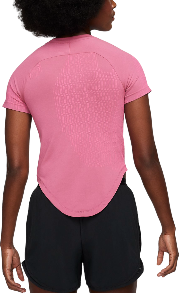 Tričko Nike RN DVN DFADV ENG SS TOP Ružová | fn2581-605, 1