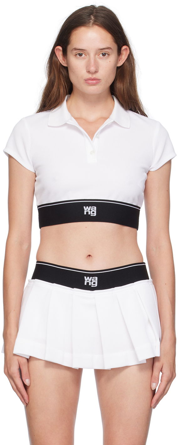 Sukňa Alexander Wang Alexander Wang Cheerleader Polo Biela | 4CC3241497, 0
