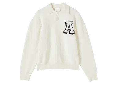 Sveter AXEL ARIGATO Team Polo Sweater Biela | A0950003, 0