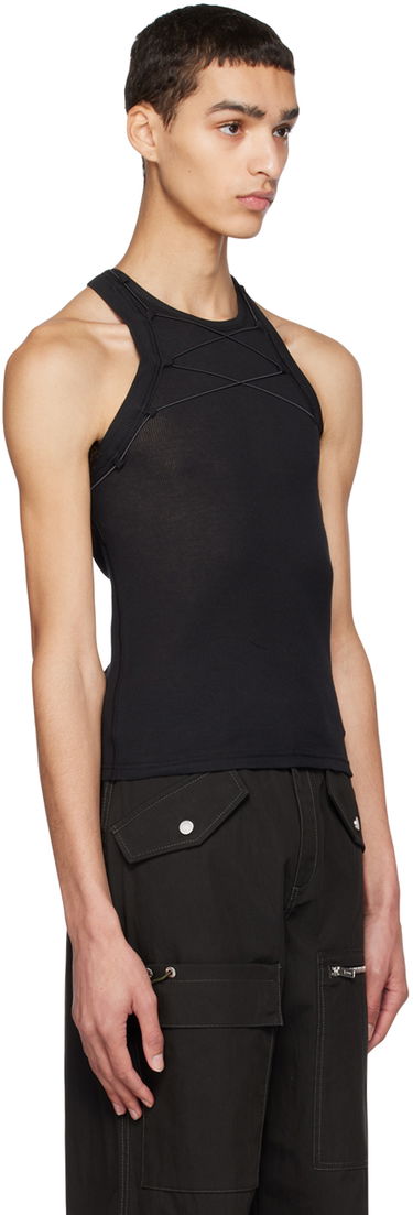 Tielko Dion Lee Lace Tank Top Čierna | C3099R23, 1