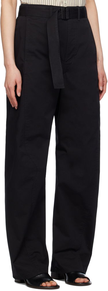 Cargo nohavice LEMAIRE Twisted Wide Leg Trousers Čierna | PA1004 LF1255, 1
