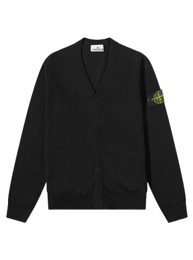 Sveter Stone Island Raw Hand Cotton Knitted Cardigan Čierna | 7815527D3-V0029