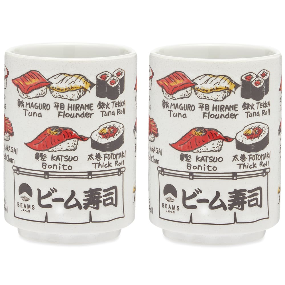 Home decor BEAMS BEAMS JAPAN Fish Design Ceramic Cup Set Biela | 56710391950-94, 1