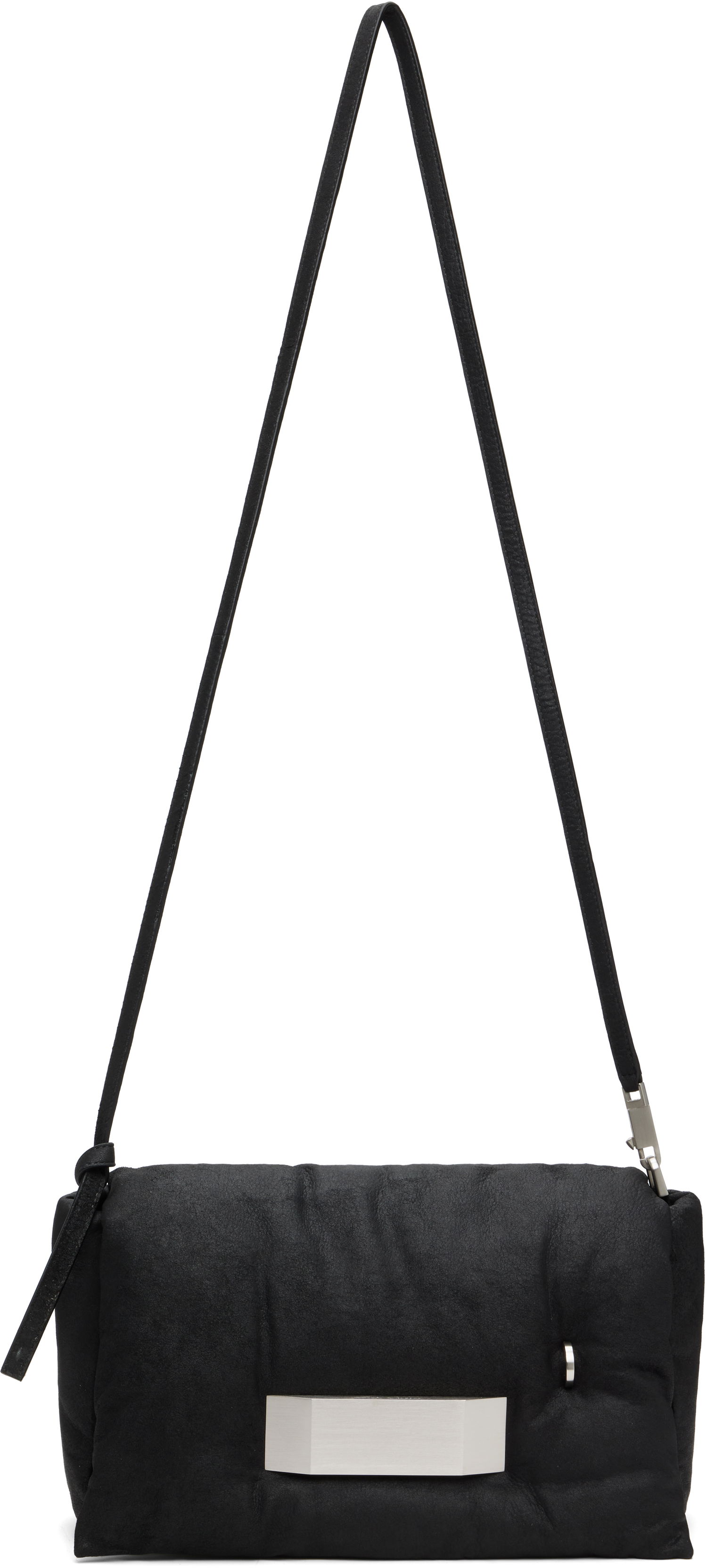 Taška cez rameno Rick Owens Rick Owens Concordians Big Pillow Griffin Bag Čierna | RA02E0746 LBAPA, 0