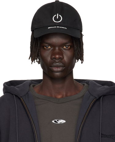 Šiltovka VETEMENTS VETEMENTS 'Shut Down' Baseball Cap Čierna | UH76CA790B, 0