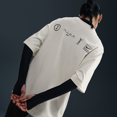 Tričko Nike Sportswear Loose Fit T-Shirt Biela | HJ2993-133, 3
