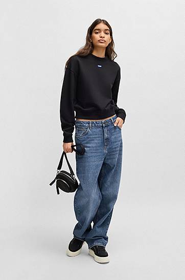 Džínsy BOSS Relaxed Fit Jeans Modrá | 50533913, 1