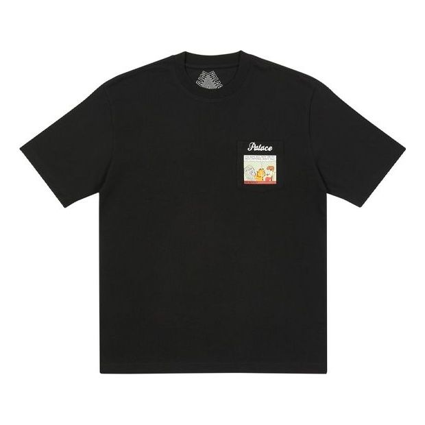 Tričko Palace Garfield Pocket T-Shirt Čierna | P21TS117