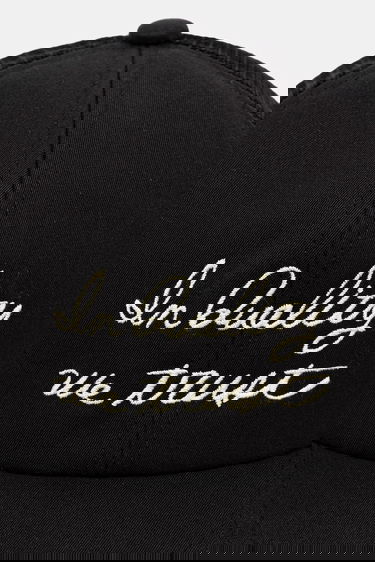 Šiltovka visvim goodyear ii Trucker Cap with 'In Quality We Trust' Embroidery Čierna | 125103003009, 1