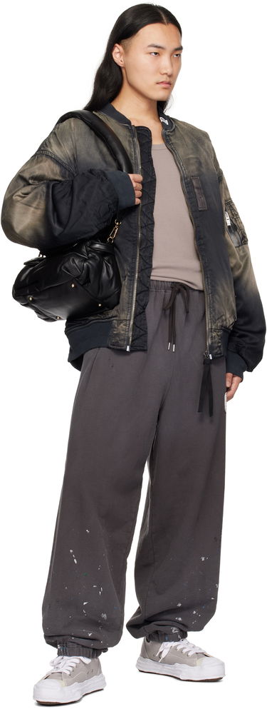 Bomber bunda Maison MIHARA YASUHIRO MIHARA YASUHIRO Distressed Flight Bomber Jacket Čierna | J13BL151, 3