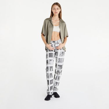 Džínsy CALVIN KLEIN Jeans High Rise Straight Biela | J20J220045 1AA, 2