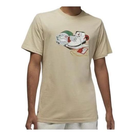 Tričko Jordan Jacob Rochester Artist Series Graphic T-Shirt Béžová | DV1440-206