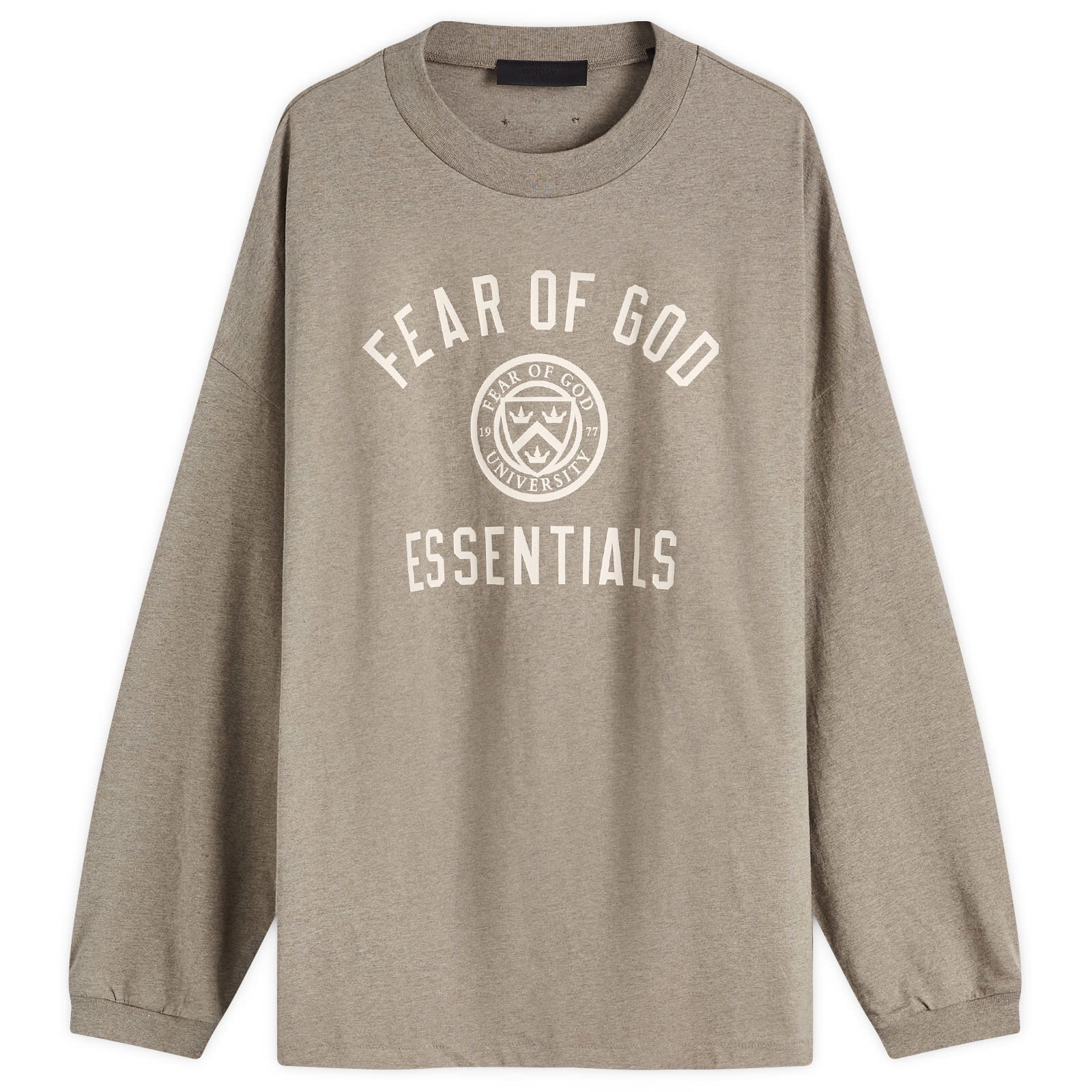 Essentials Crest Logo Long Sleeve T-Shirt