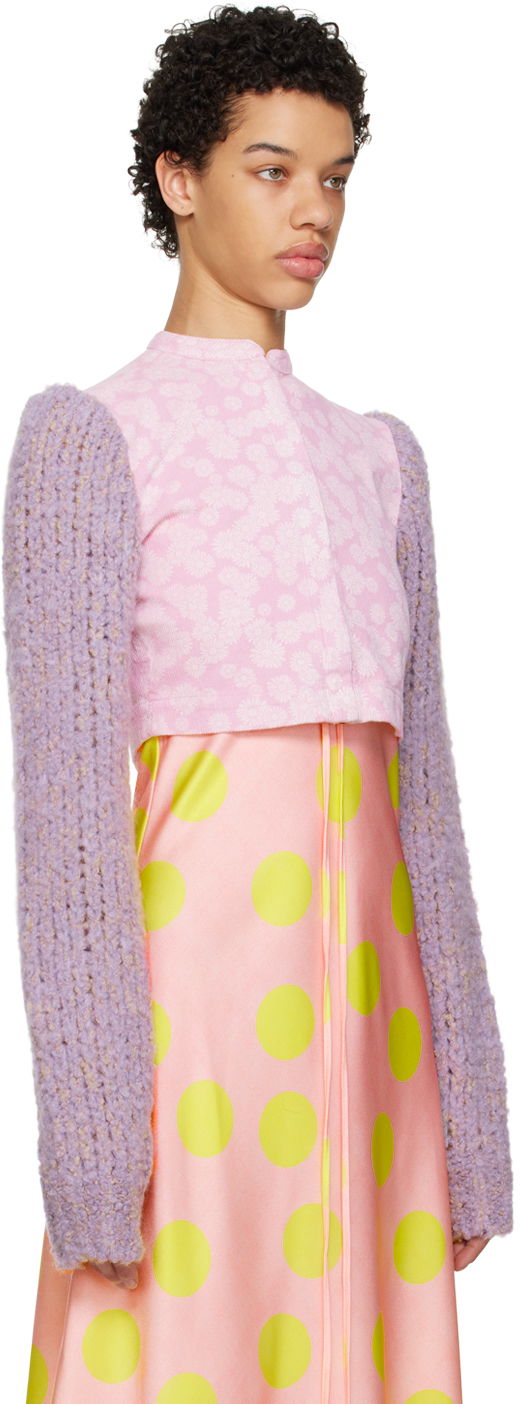 ERL Floral Cropped Jacket