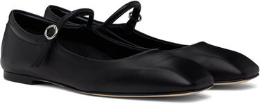 Oblečenie Aeyde Aeyde Uma Leather Mary-Jane Ballerina Flats Čierna | A11-FL-RAZS8MFL-0122-800-007, 3