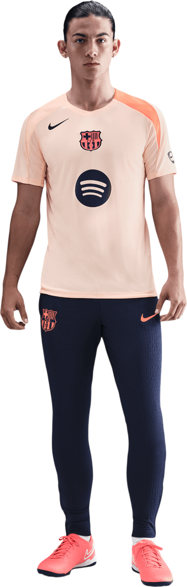 Tričko Nike FC Barcelona Strike Training Shirt Dri-FIT Total 90 Oranžová | hm3344-808, 1