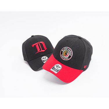 Šiltovka '47 Brand '47  Brand Chicago Blackhawks Vintage MVP Čierna | HVIN-MVPTT04WBV-BK37, 2