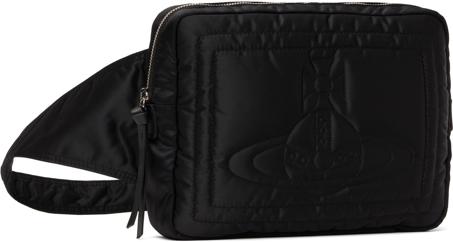 Ľadvinka Vivienne Westwood Vivienne Westwood Andrew Quilted Belt Bag Čierna | 43070037U-W011M-, 1