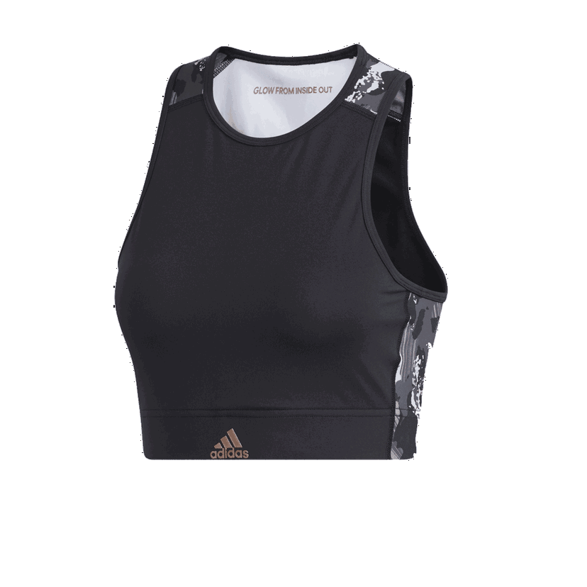 Crop Top adidas Originals U-4-U Training Crop Top Čierna | GG3427