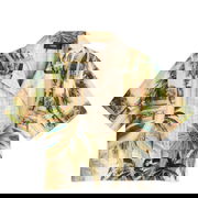 AMIRI Women's Paradise Print Cropped Shirt, Size Large