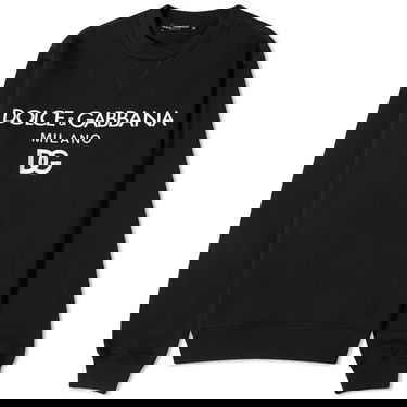 Mikina Dolce & Gabbana Men's Milano Crew Neck Sweat Black Čierna | G9ACGZFU7DU-N0000, 0