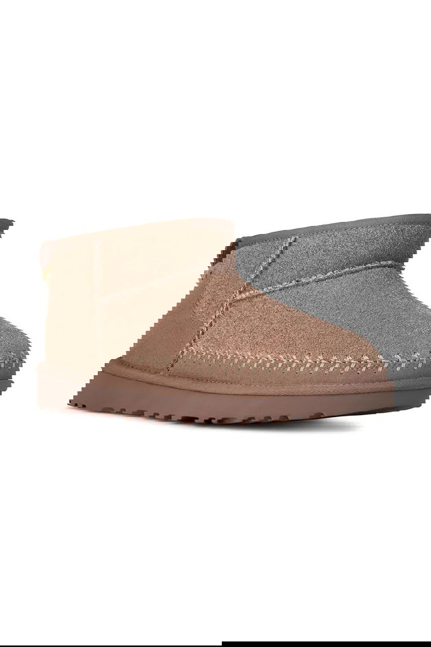 Tenisky a topánky UGG Classic Ultra Mini Biarritz Suede Boots Hnedá | 1171538.RYK, 1