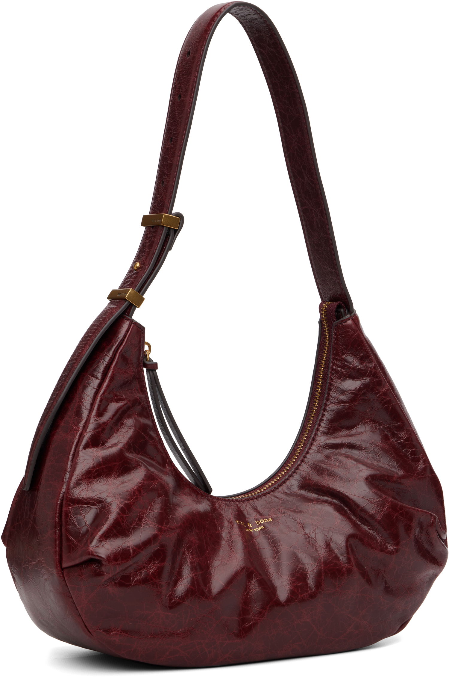 Taška cez rameno rag & bone Rag & Bone Hudson Shoulder Bag Vínová | LE101002, 1