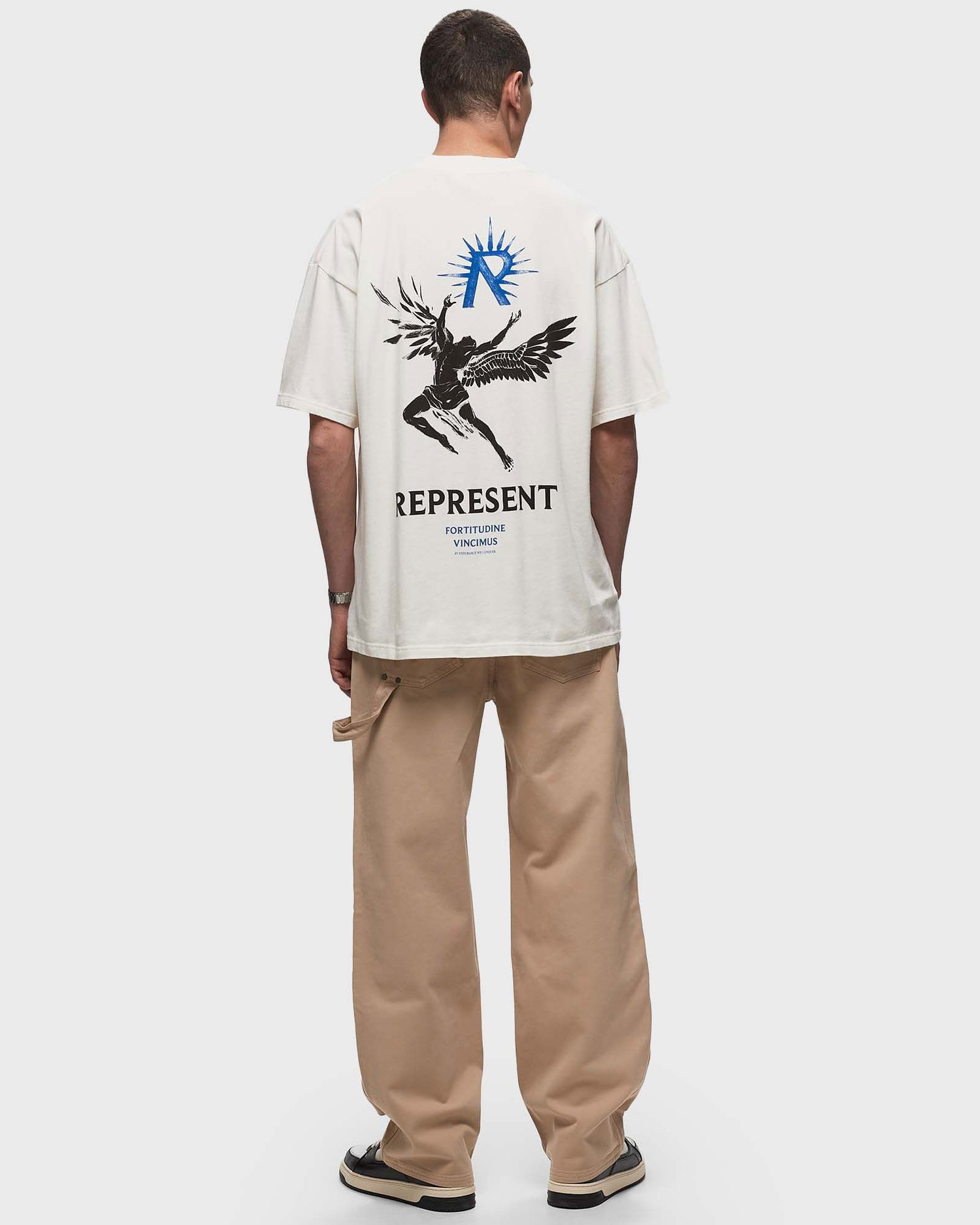 Tričko Represent Clo Represent ICARUS T-SHIRT Béžová | MLM467-72, 1