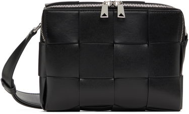 Taška cez rameno Bottega Veneta Cassette Camera Bag Čierna | 730027 VB1K0, 0