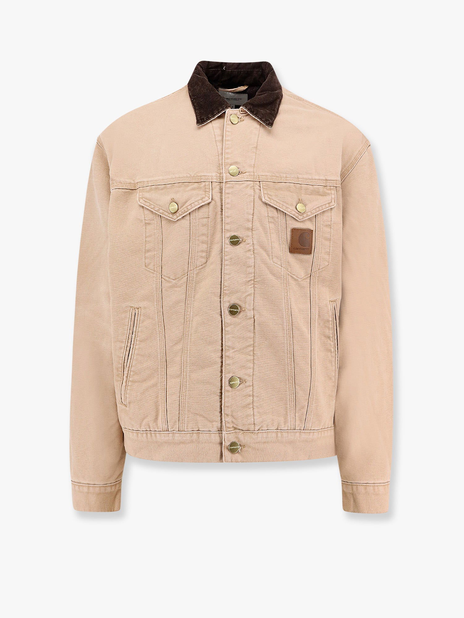 Bunda Carhartt WIP Corduroy Collar Denim Jacket Béžová | I0343152N24O, 0