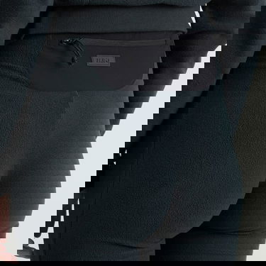 Tepláky SKIMS Lounge Fleece Flared Pant Čierna | PT-PNT-7290W-DKT, 5