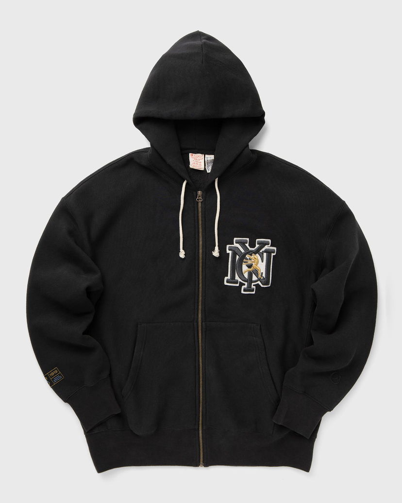 Mikina Champion Hooded Full Zip Sweatshirt Čierna | 220001-NBK