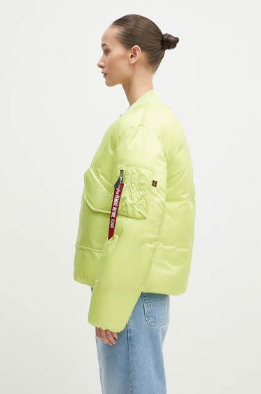 Bomber bunda Alpha Industries Oversized Bomber Jacket Zelené | 148004, 1