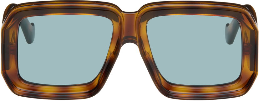 Slnečné okuliare Loewe Paula's Ibiza Dive Chunky Squared-Frame Eyewear Hnedá | LW40064U 192337136368
