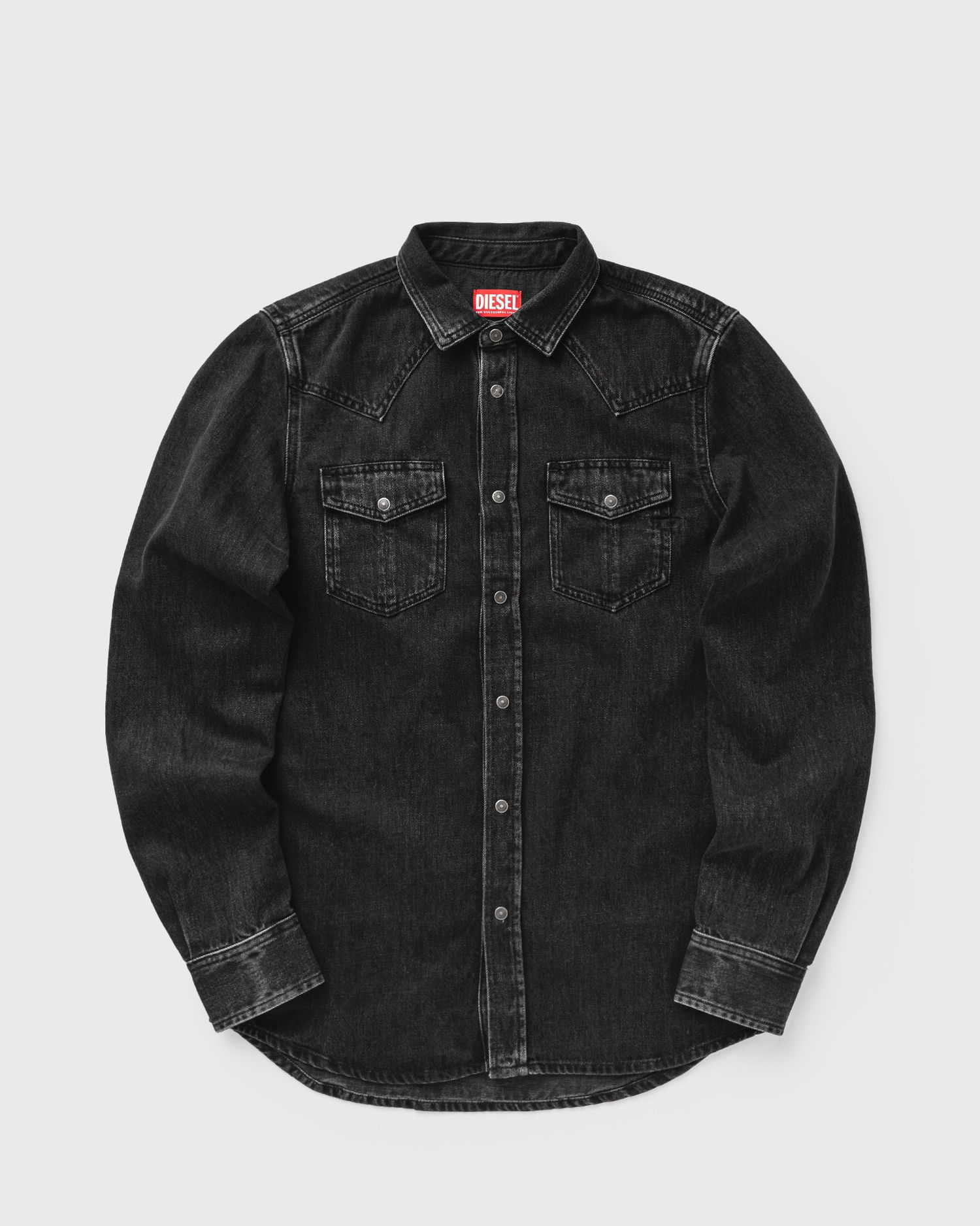 Košeľa Diesel D-VEGA Black Denim Shirt Čierna | A12622-068KE-02, 0
