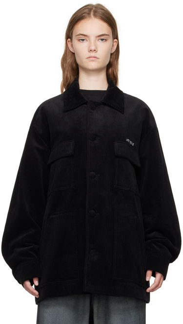 Bunda We11done We11done Four-Pocket Corduroy Jacket Čierna | WD-JP2-24-054-U-BK, 0