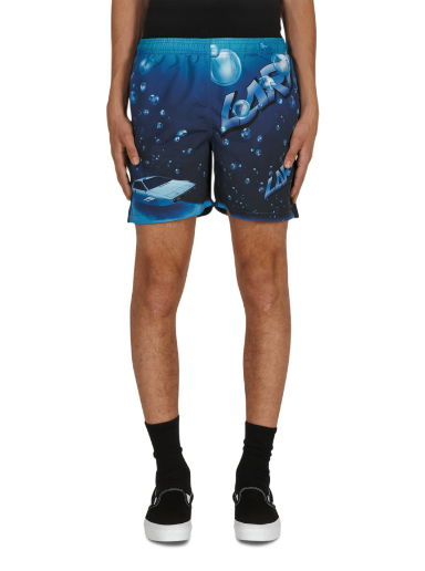 Plavky L'Art De L'Automobile Esprit Swim Shorts Modrá | KARESPRIT 004