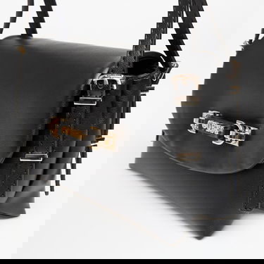 Taška cez rameno GUESS Guess Lefia Flap Shoulder Bag Čierna | HWBG9644190-BLA, 2