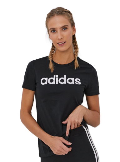 Tričko adidas Performance Essentials Slim Logo Čierna | GL0769