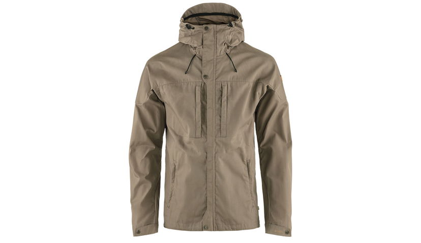 Bunda FJÄLLRÄVEN Skogsö Hooded Durable Multi-Pocket Outdoor Trekking Jacket Béžová | F81698-244