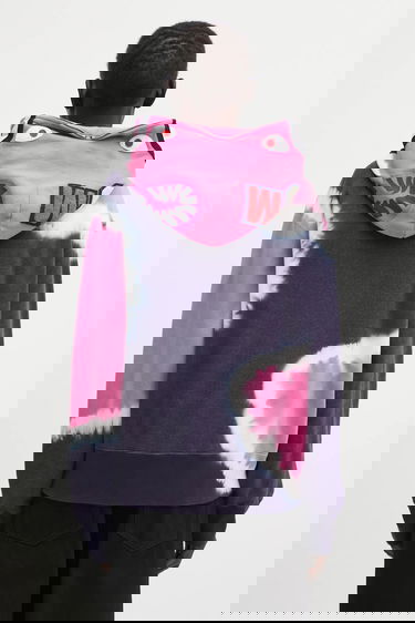 Mikina BAPE Hand Dye Shark Hooded Full-Zip Tie-Dye Rôznofarebný | 001ZPL302008L, 2