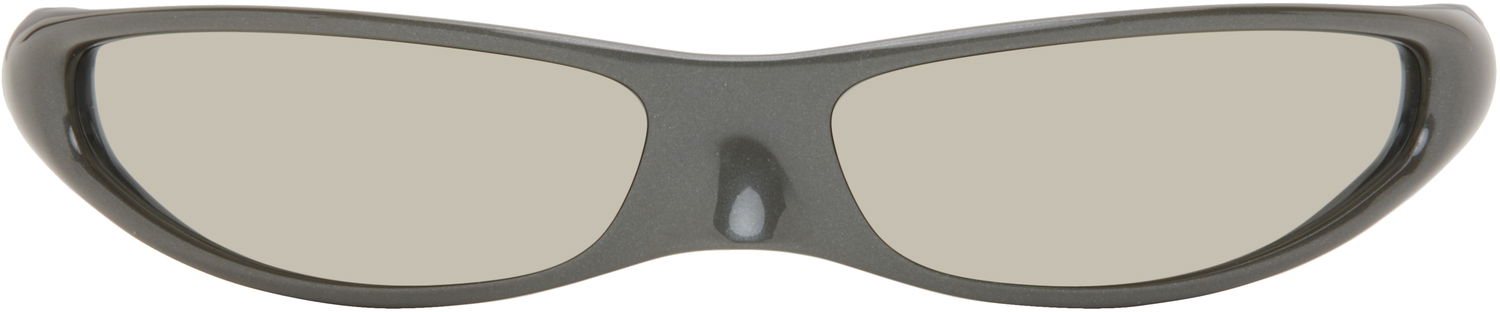 Slnečné okuliare Balenciaga Balenciaga Blade Rectangle Sunglasses Šedá | BB0383S-004, 0