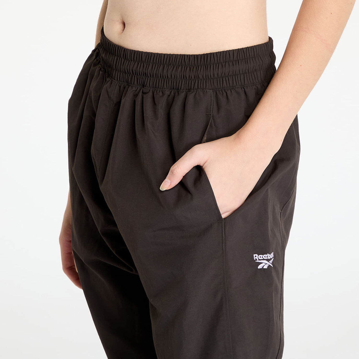 Nohavice Reebok Classics Franchise Track Pant Dark Matter Hnedá | 100205910, 1
