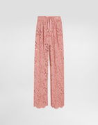 Dolce & Gabbana Flared Floral Lace Pants