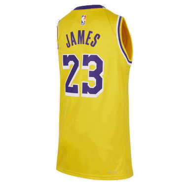 Dres Nike NBA Swingman LeBron James Los Angeles Lakers 2023/24 Žltá | FZ8625-728, 1