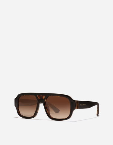 Slnečné okuliare Dolce & Gabbana Costiera Pilot Style Sunglasses with Gradient Lenses Hnedá | VG4516VP7139V000, 1